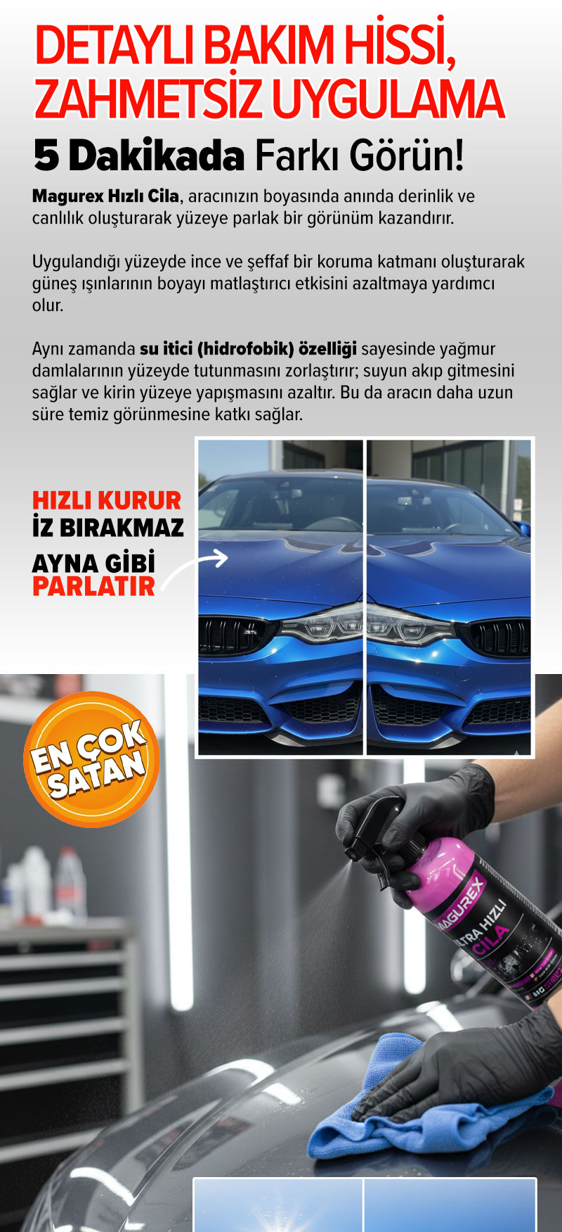 Magurex Ultra Hızlı Cila