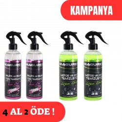 Balata Demir Tozu 2 Adet + Motor Jant Temizleyici 2 Adet ( 400 ML )