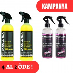 Nano Temizleyici 2 adet ( 800ML ) + Balata Demir Tozu 2 Adet ( 400 ML )