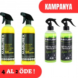 Nano Temizleyici 2 adet ( 800ML ) + Motor Jant Temizleyicisi 2 Adet ( 400 ML ) 