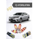 Toyota Corolla E160 İçin Uyumlu İç Aydınlatma Led Seti