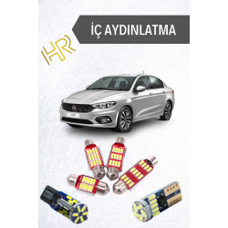 Fiat Egea İçin Uyumlu İç Aydınlatma Led Seti