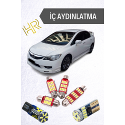Honda Civic FD6 İçin Uyumlu İç Aydınlatma Led Seti