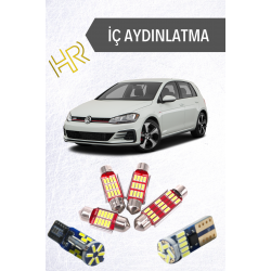 Volkswagen Golf 6 İçin Uyumlu İç Aydınlatma Led Seti