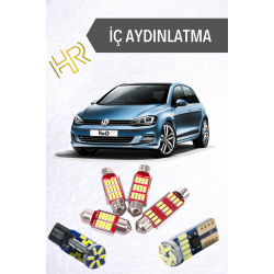 Volkswagen Golf 7 İçin Uyumlu İç Aydınlatma Led Seti