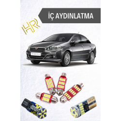 Fiat Linea İçin Uyumlu İç Aydınlatma Led Seti