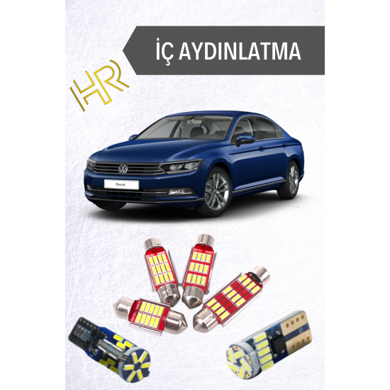 Volkswagen Passat İçin Uyumlu İç Aydınlatma Led Seti