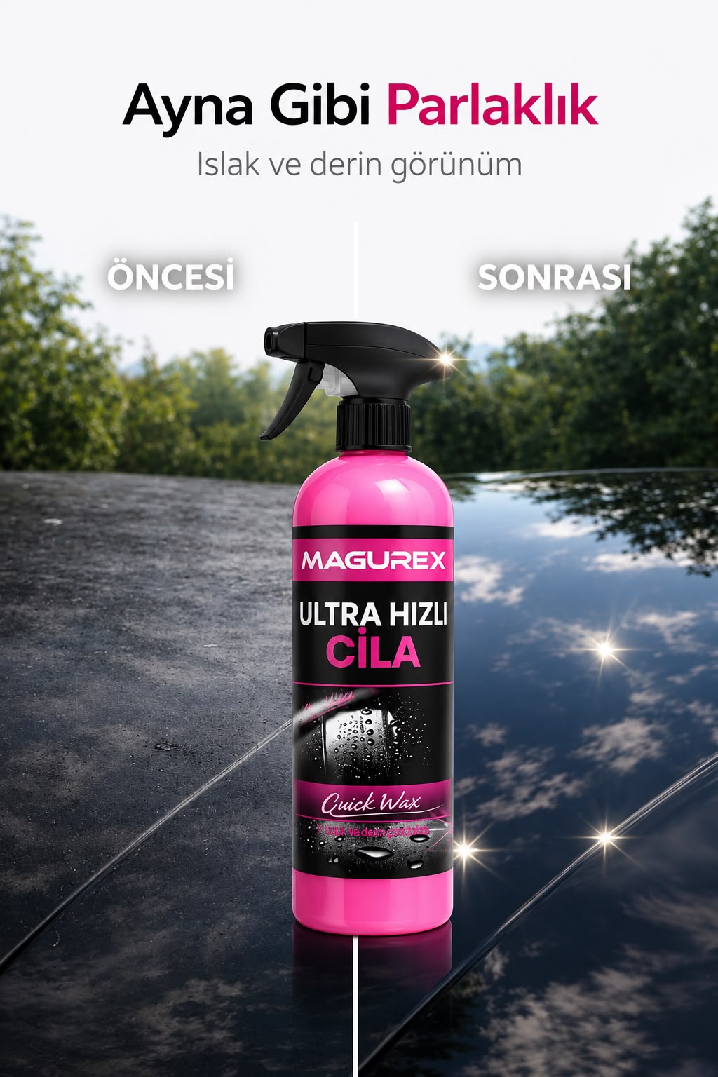 Magurex Ultra Hızlı Cila 2 Alana 2 Bedava *Bez HEDİYELİ