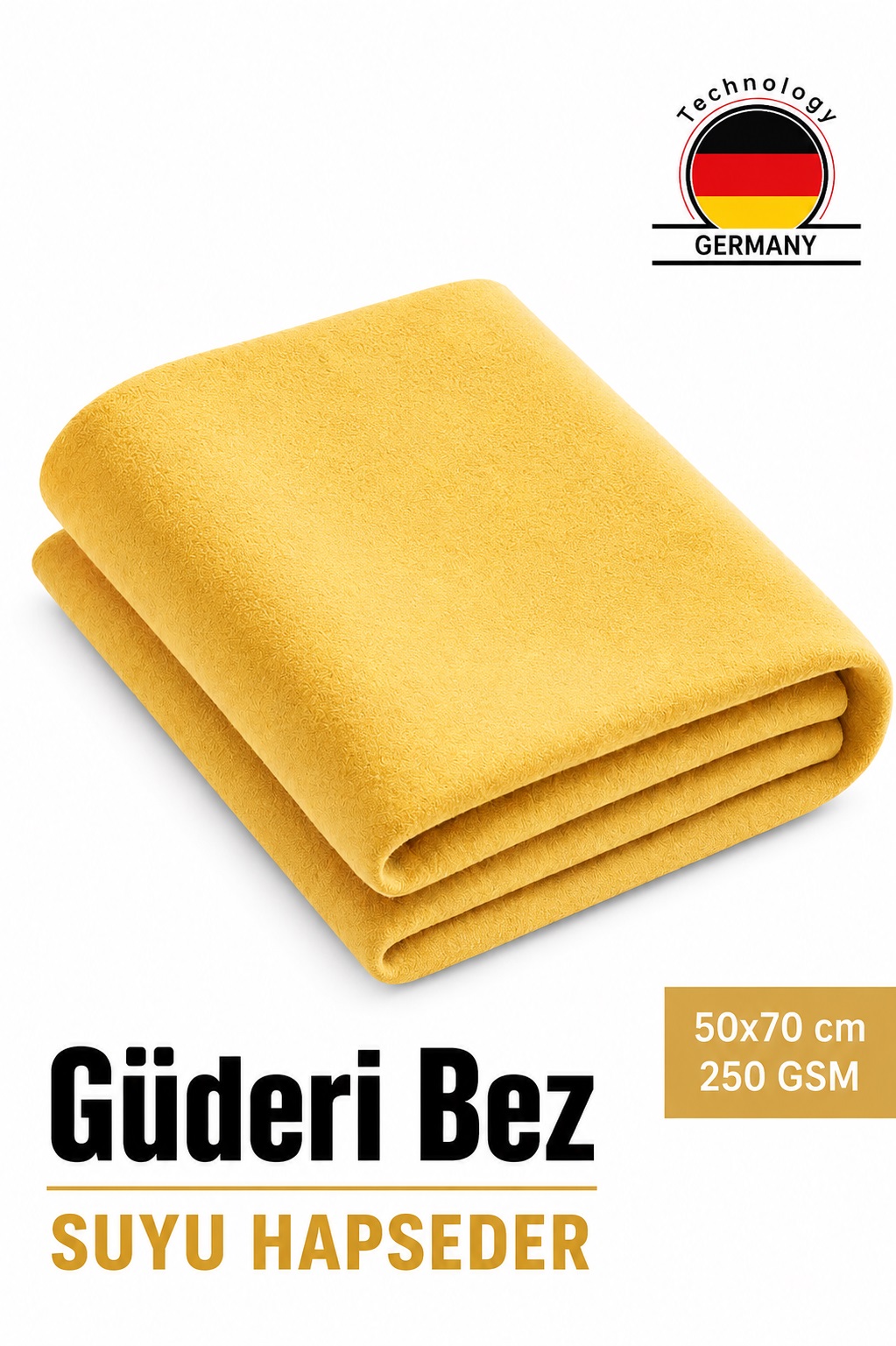 Profesyonel Güderi Cam Bezi 50x70 cm